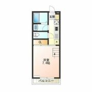 ウエストハイムつくばの間取り画像