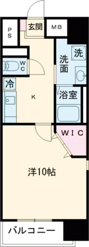 Arvita新屋敷の間取り画像