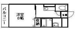 スカイマンション Bの間取り画像