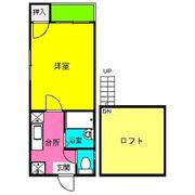 ヒサール西新の間取り画像