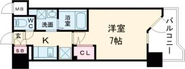 S-RESIDENCE国泰寺町一丁目の間取り画像