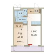 IVY EAST 新池（アイビーイーストシンイケ）の間取り画像