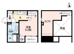 ALLURE和白の間取り画像