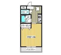 稲荷ハイツの間取り画像