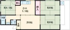 ありす川荘の間取り画像
