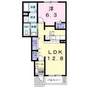 ブライトBの間取り画像