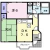 クレディヒルBの間取り画像