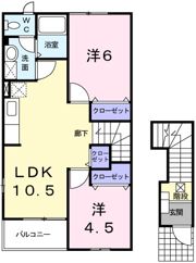 ファーチャ・イターナルAの間取り画像