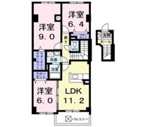 アルパ千刈の間取り画像