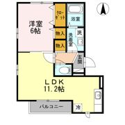 メゾン芙蓉の間取り画像