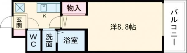 ハイツモアライフの間取り画像