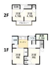 蓮田市井沼戸建の間取り画像