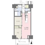 プラウド久屋大通の間取り画像