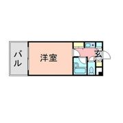 ピュアドームグラース天神の間取り画像