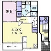 フルールの間取り画像