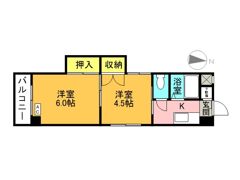 ミーシグマンション咲くらの間取り画像