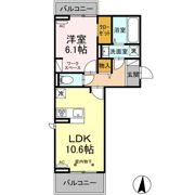 エクシリア Bの間取り画像