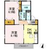 コーポガーベラ Bの間取り画像