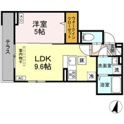 D-paina港南の間取り画像