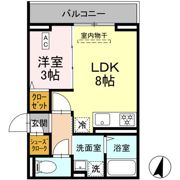 D-paina港南の間取り画像