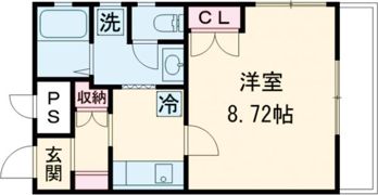 les couleurs レ・クルールの間取り画像