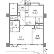 磯子台スカイマンションの間取り画像
