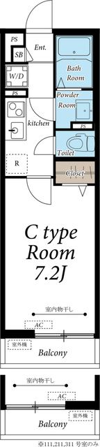 グレイス稲毛の間取り画像