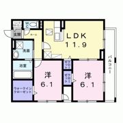 ブリリアントの間取り画像