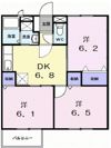 グリーンハイムAの間取り画像
