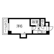 パラドール魚住Ⅱの間取り画像