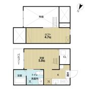 エクシア道徳(エクシアドウトク)の間取り画像