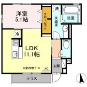 フロイデ山崎の間取り画像