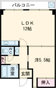 フルール・ド・新大宮の間取り画像
