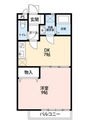 プールトゥジュール II棟の間取り画像