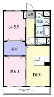 プライムタウンの間取り画像