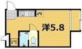 カレッジマンション七瀬川の間取り画像