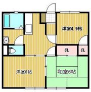 パナハイツ土居の間取り画像