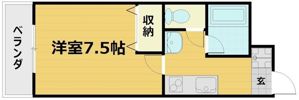 K'Sクラブハウスの間取り画像
