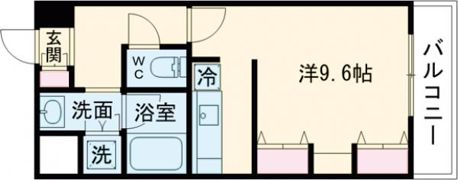KAISEI新神戸第2の間取り画像