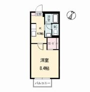 レーヴ吉成 B棟の間取り画像