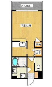 イモーレいづろの間取り画像