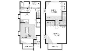 ヴァン ソレイユの間取り画像