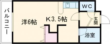 パークコート恵み野の間取り画像