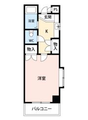 エレガンスハイツ駅東の間取り画像