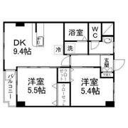 荒巻ハイツB棟の間取り画像