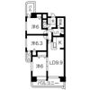 アピエス尾頭橋の間取り画像