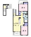 アイフラット日新Ⅱの間取り画像