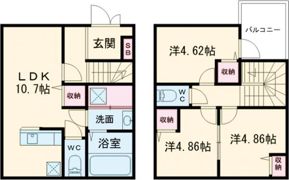 レガーロ高城の間取り画像