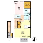 ヒルズの間取り画像