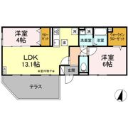 Garden大黒屋の間取り画像